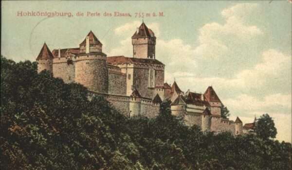 Hohkoenigsburg Haut-Koenigsbourg Hohkönigsburg Elsass