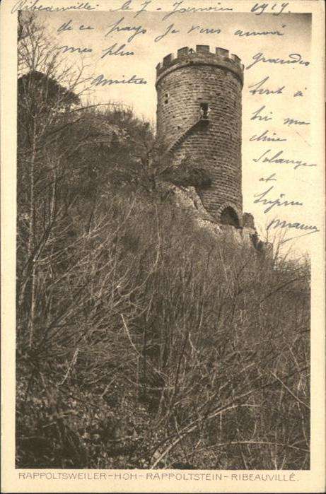 Ribeauville Haut Rhin Elsass Ribeauville_Elsass Rappoltsweiler Hoh-R