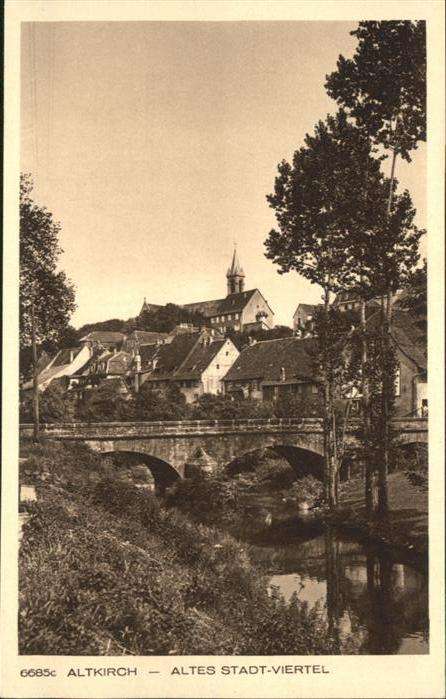 Altkirch Altes Stadt-Viertel