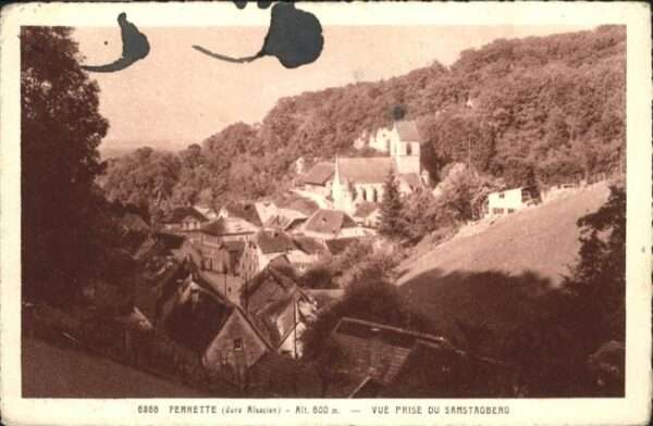 Ferrette Jura Alsacien Samstaberg