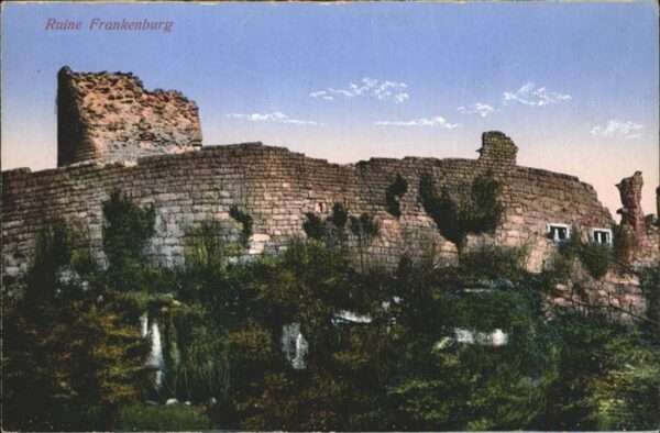 Selestat Bas Rhin Elsass Ruine Frankenburg