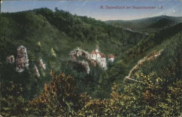 Dusenbach Elsass Rappoltsweiler Kirche