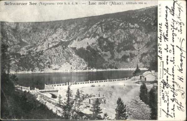 Schwarzer See Elsass Lac Noir Alsace Vogesen