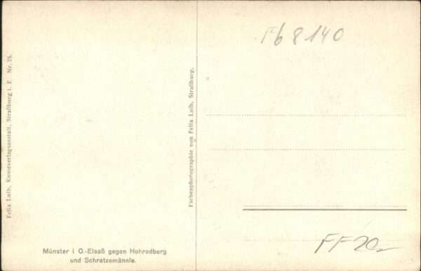 Munster Haut Rhin Elsass Münster_Elsass – Bild 2