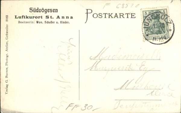 Saint-Anna Thierenbach Vogesen – Bild 2