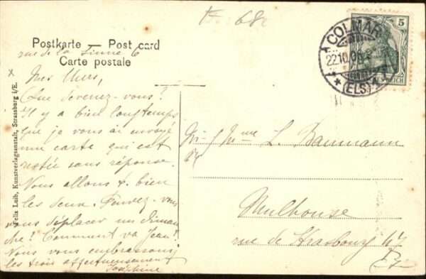 Colmar Haut Rhin Elsass Colmar Oberlandesgericht Cour Appel – Bild 2