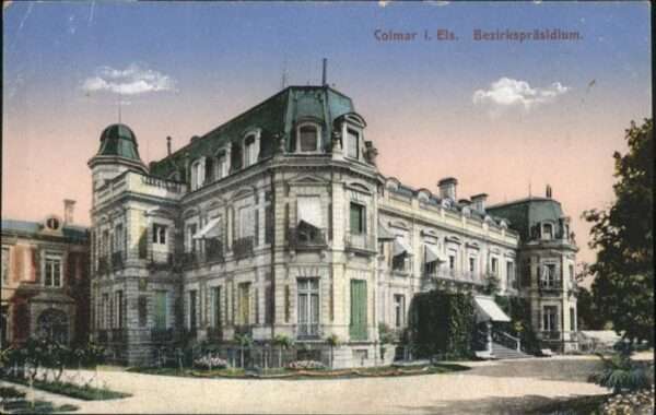 Colmar Haut Rhin Elsass Colmar Elsass Bezirkspräsidium