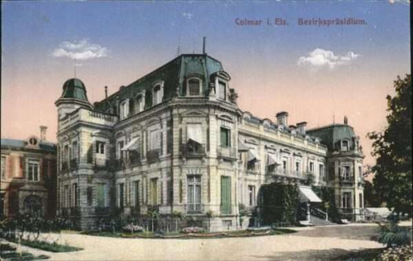 Colmar Haut Rhin Elsass Colmar Elsass Bezirkspräsidium