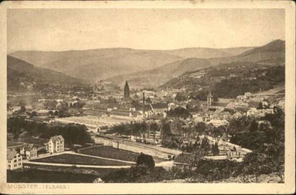 Munster Haut Rhin Elsass Münster_Elsass
