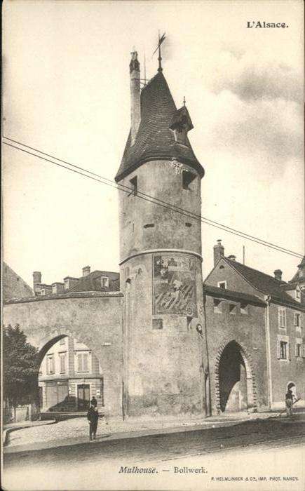Mulhouse Muehlhausen Mulhouse Alsace Bollwerk