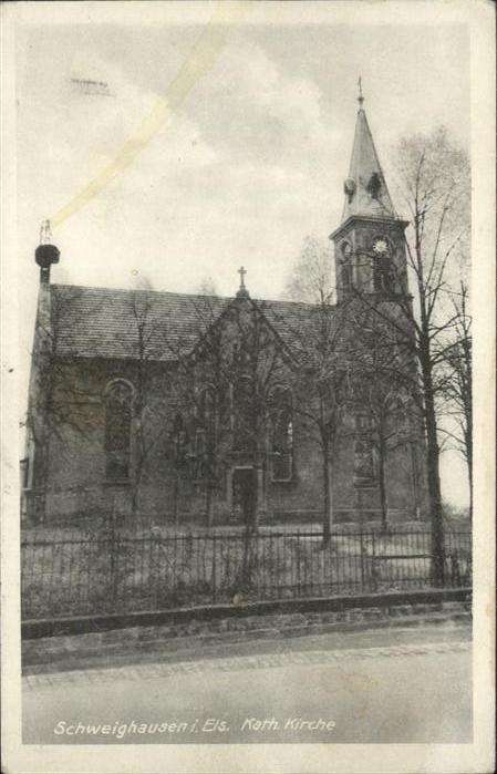Schweighausen Elsass Kirche