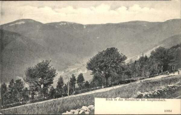 Ampfersbach Haut-Rhin Münstertal