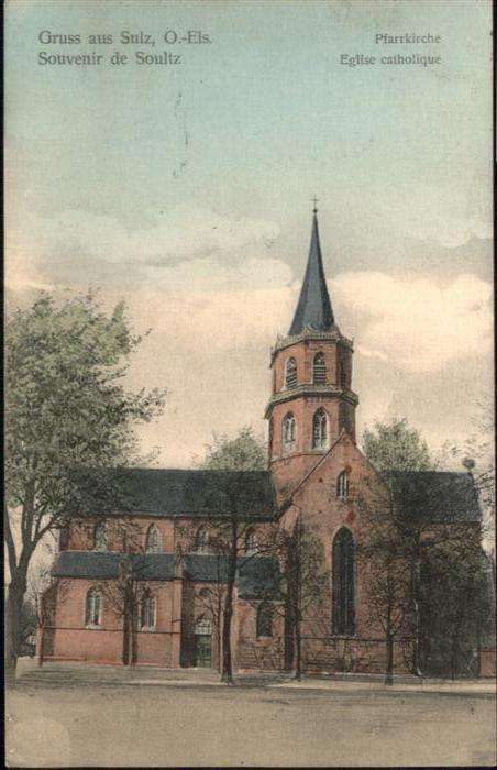Sulz Elsass Soultz Kirche Eglise