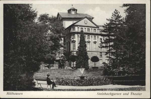 Muehlhausen Elsass Mülhausen_Elsass Steinbachgarten Theate