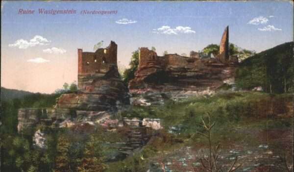Niedersteinbach Bas-Rhin Wasigenstein Ruine Vogesen