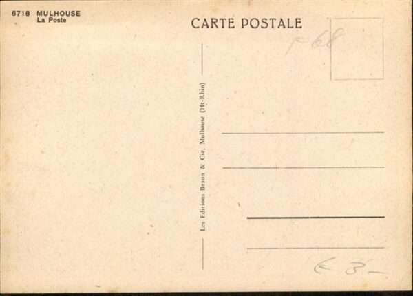 Mulhouse Muehlhausen Mulhouse Poste – Bild 2
