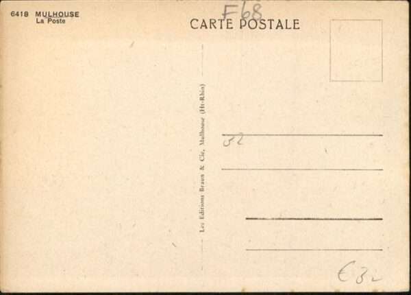 Mulhouse Muehlhausen Mulhouse Poste – Bild 2