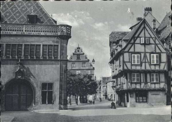 Colmar Haut Rhin Elsass Colmar Kolmar Langgasse Kaufhaus