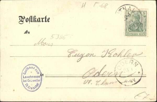 Gebweiler Elsass Lauchensee – Bild 2