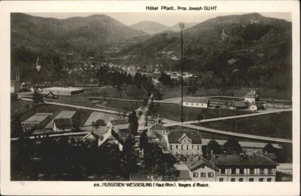 Husseren-Wesserling Vosges Alsace Hotel Pfadt