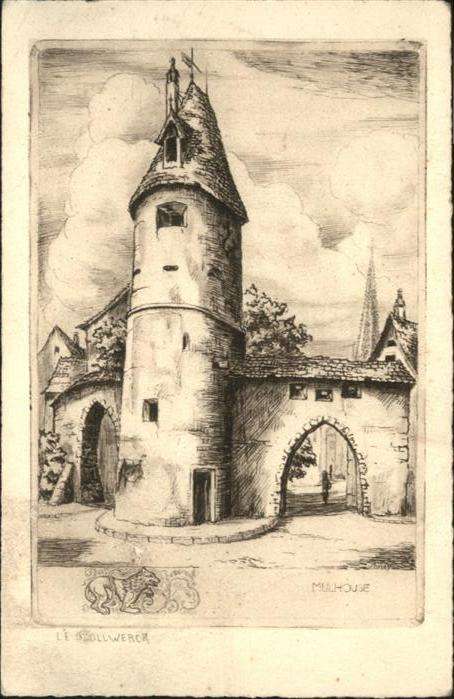 Mulhouse Muehlhausen Mulhouse Bollwerk