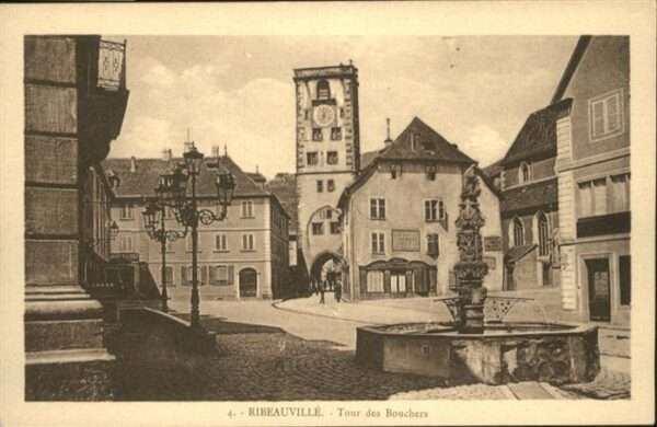 Ribeauville Haut Rhin Elsass Ribeauville_Elsass Tour Bouchers