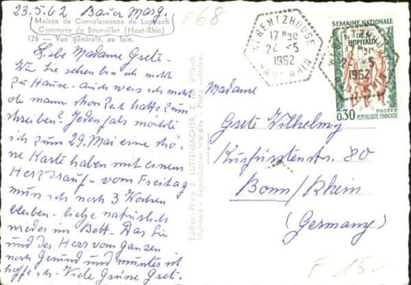 Luppach Maison Convalescence Commune Bouxwiller – Bild 2