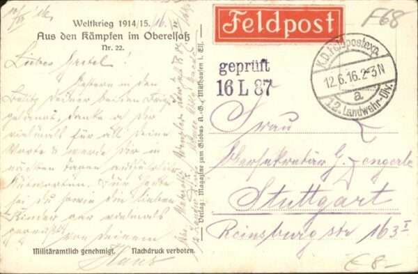 Sennheim Elsass Thanner Tor Zerstörung – Bild 2