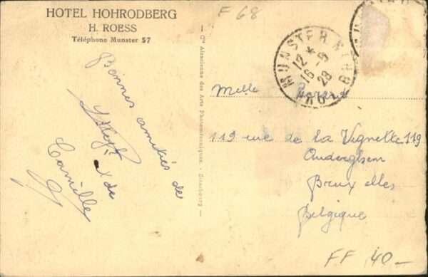 Hohrodberg Haut Rhin Alsace – Bild 2