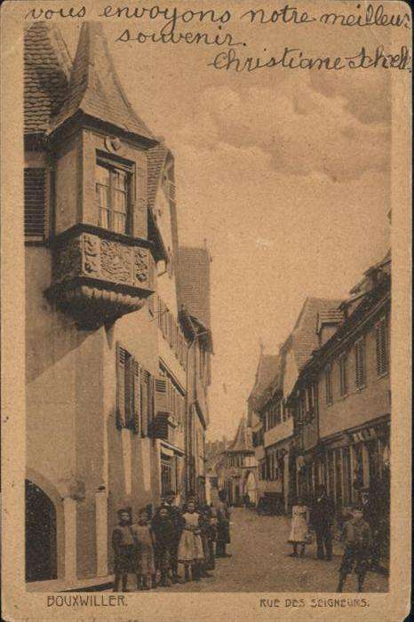 Bouxwiller Saverne Rue Seigneurs