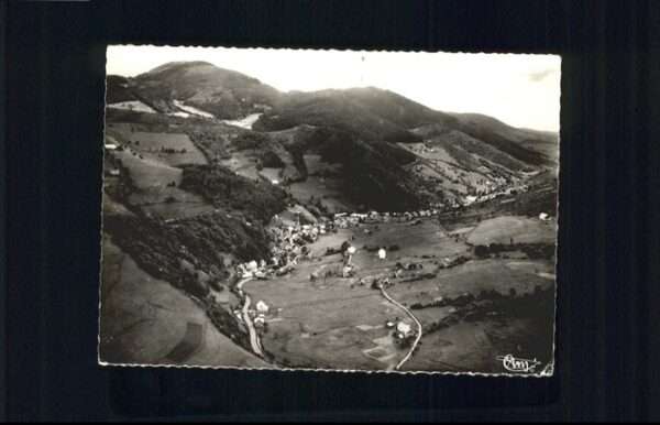 Le Bonhomme Haut Rhin Elsass Le_Bonhomme Fliegeraufnahme