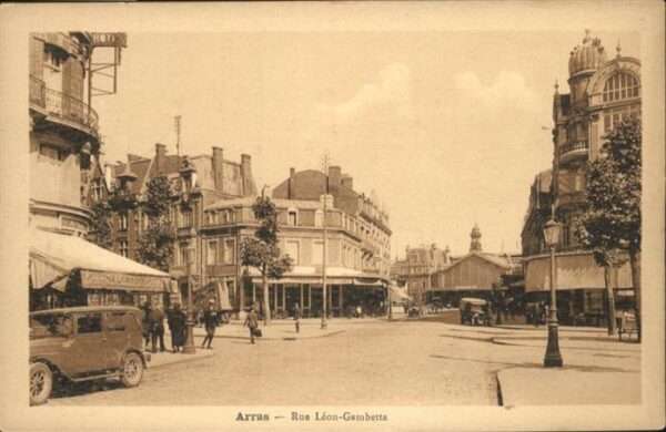 Arras Pas-de-Calais Arras Rue Leon-Gambetta