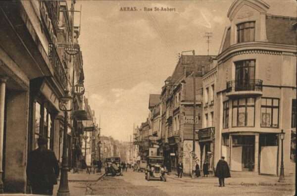 Arras Pas-de-Calais Arras Rue St. Aubert Karte von ca. 1910