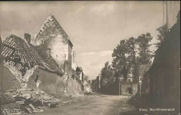 Vimy Zerstörung