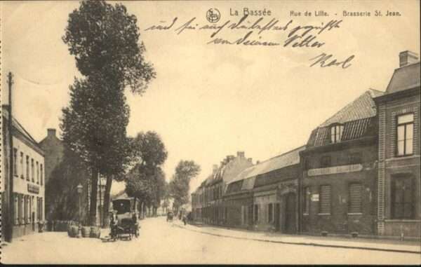 La Bassee Rue de Lille Brasserie St. Jean