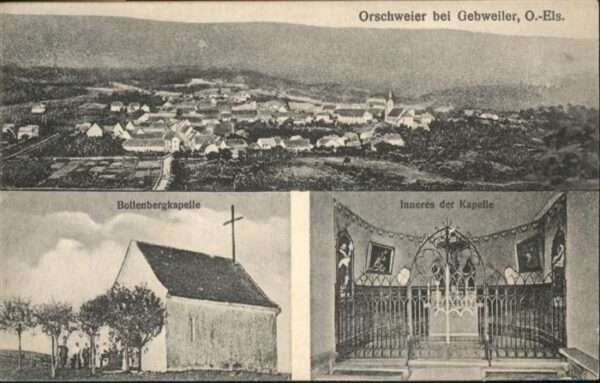 Orschweier Elsass Gebweiler Bollenbergkapelle