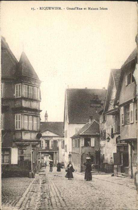Riquewihr Grand Rue Maison Iriam