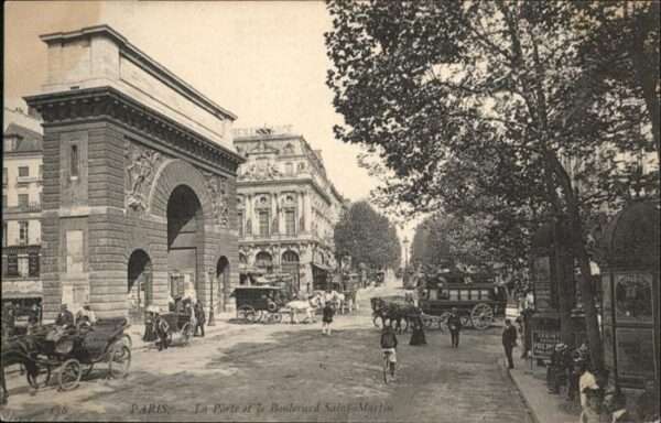 Paris Saint Martin Kutsche