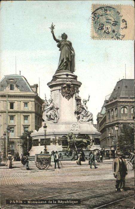 Paris Monument de la Republique