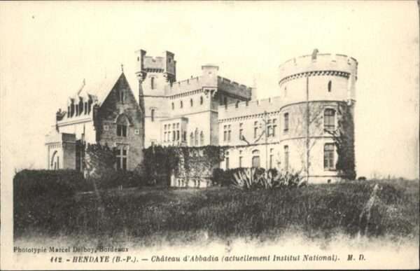 Hendaye Pyrenees Atlantiques Chateau Abbadia