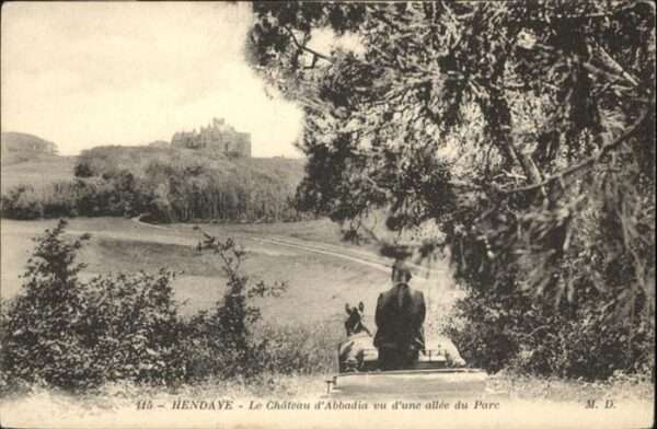 Hendaye Pyrenees Atlantiques Chateau Abbadia Kutsche