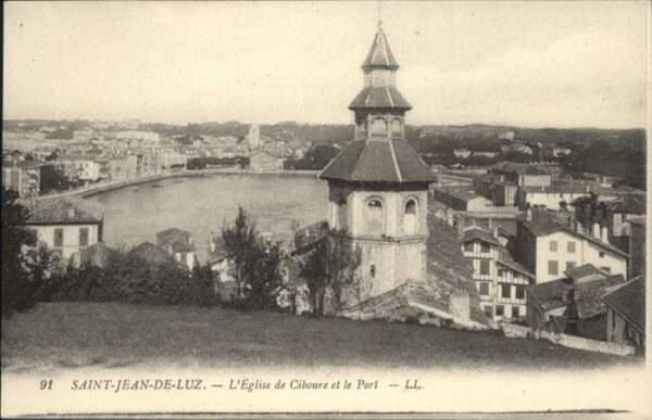 Saint-Jean-de-Luz Eglise Ciboure et la Port