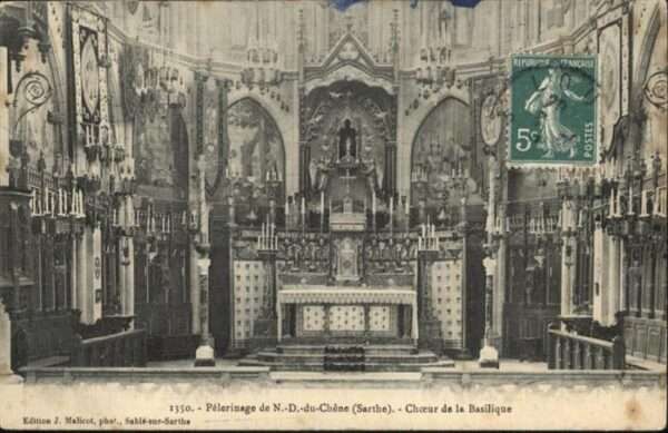 Sable-sur-Sarthe Pelerinage Choeur de la Basilique