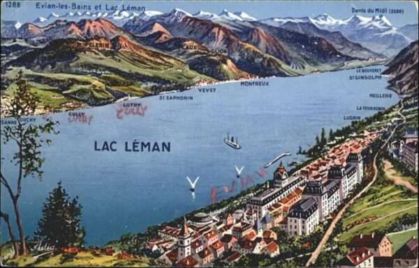 Evian-les-Bains Haute Savoie Evian-les-Bains Lac Leman