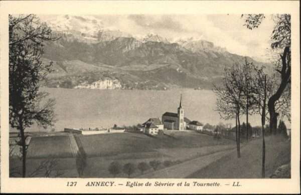 Annecy Haute-Savoie Annecy Eglise Sevrier Tournette
