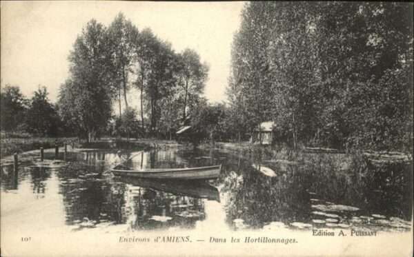 Amiens Dans Hortillonnages Boot