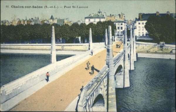 Chalon-sur-Saone Pont St Laurent