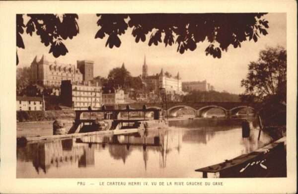 Pau 64 Pau Chateau Henri Brücke