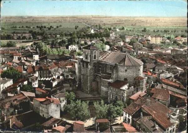 Thuir Fliegeraufnahme Eglise