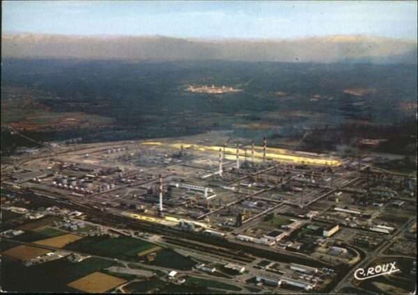 Lacq Fliegeraufnahme